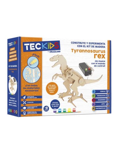 KIT EN madera - tyrannosaurus REX