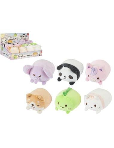 10CM mochi kawaii lying animal