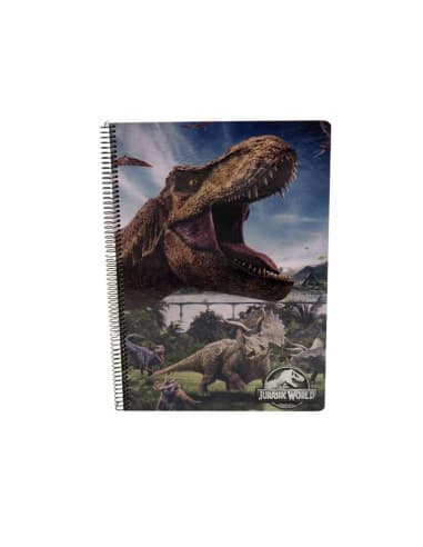 Cuaderno folio 80 hojas jurassic world