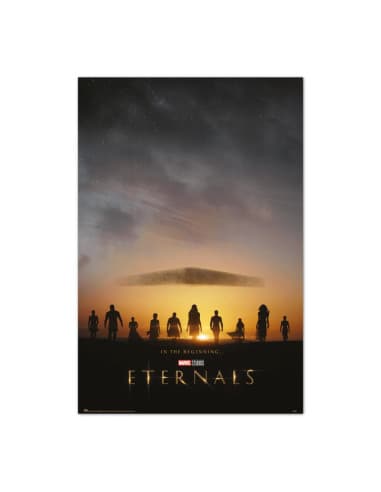 Poster marvel eternals IN THE beginning
