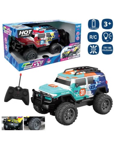 R/C 7F coche pick UP LUZ interna 7F 2/C 24 X 14 X