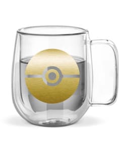 Stor taza DE cristal DE doble pared 290 ML pokemon