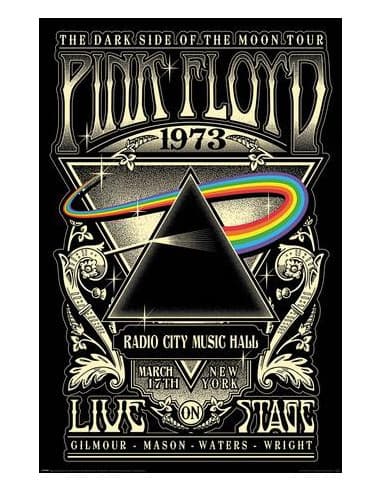 Poster pink floyd 1973
