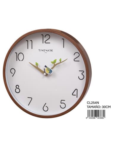 R. pared pajarito-tropical-timemark/20