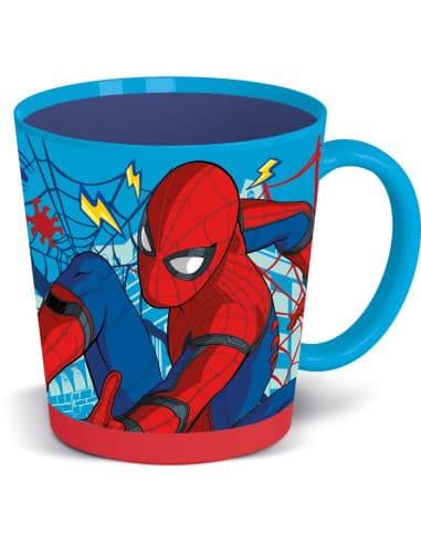 Stor taza antivuelco PP 410 ML spiderman dimension