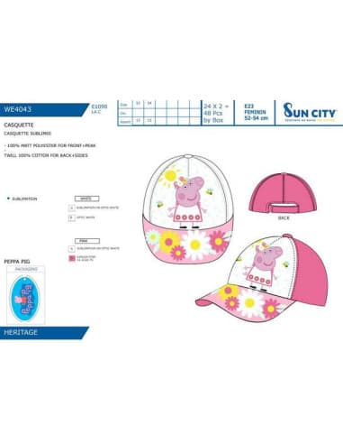 Gorra peppa PIG