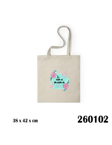 Bolso frase TE AMO mama