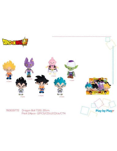 Peluche dragonball 7 T100