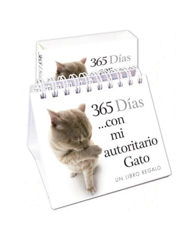 Calendario perpetuo 365 dias C MI autoritario gato