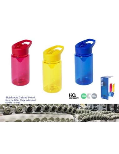 Botella tritan 440ML caja individual