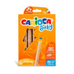 Lapices de Colores 6 UDS. Baby 3 en 1 Crayone Carioca