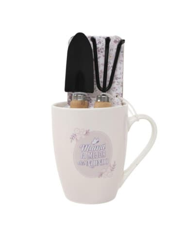 MUG 600ML CON herramientas jardin mama (6 - 12)