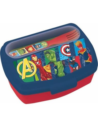 Stor sandwichera rectangular CON cubiertos avenger