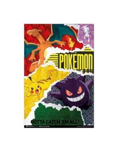 Poster pokemon gotta catch ´EM ALL!