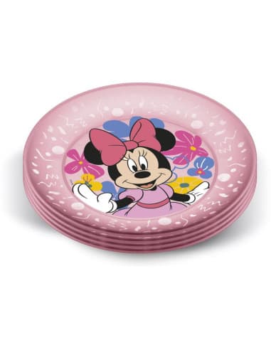 Stor SET 4 PCS plato PP JOY minnie