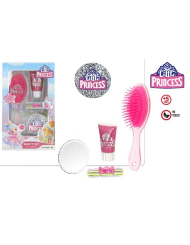 SET peinado brillante c/espejo +5A