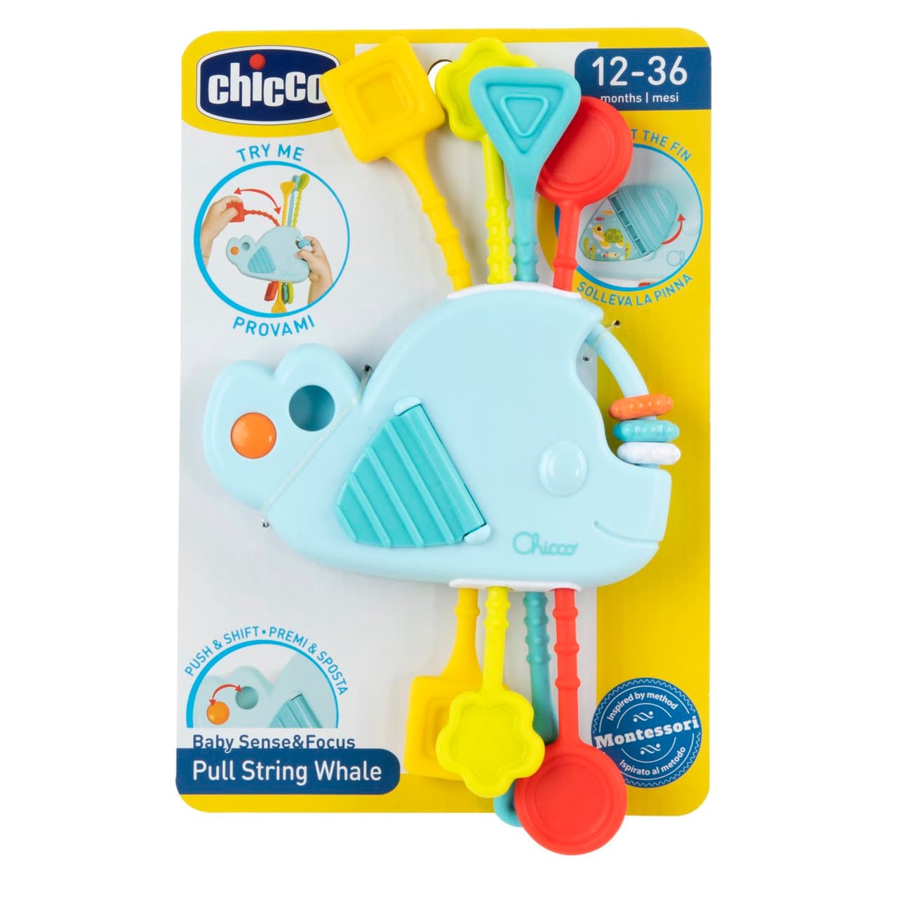 Juguete Ballena Pull String Chicco
