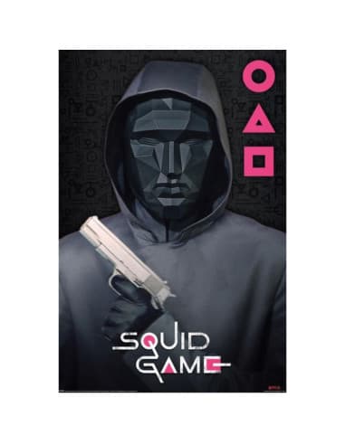 Poster EL juego DEL calamar mask MAN