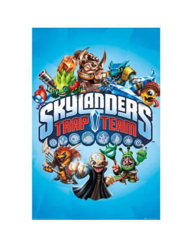 Poster skylanders trap team