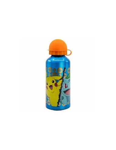 Stor botella aluminio pequeña 400 ML pokemon