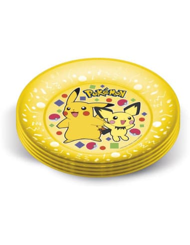 Stor SET 4 PCS plato PP JOY pokemon