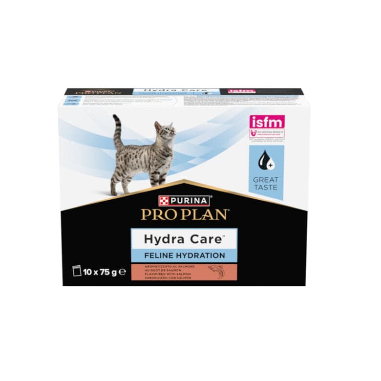 Pro plan Hydra Care Salmón suplemento para gatos 10 x 75g