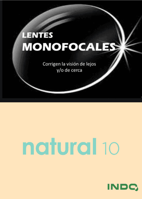 Lentes Monofocales Natural 10