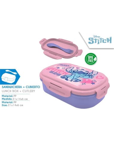 Sandwichera CON cubierto stitch