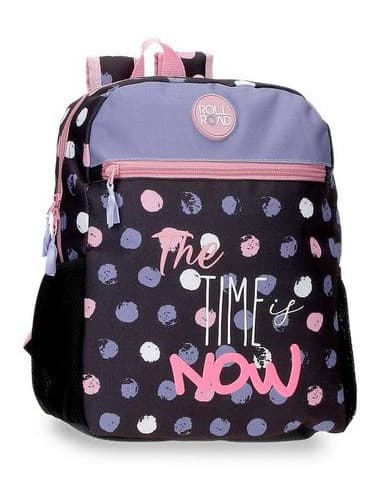 Mochila 33CM roll road THE time IS NOW