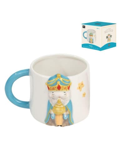 MUG 450ML relieve reyes magos melchor (4/8 - 12)