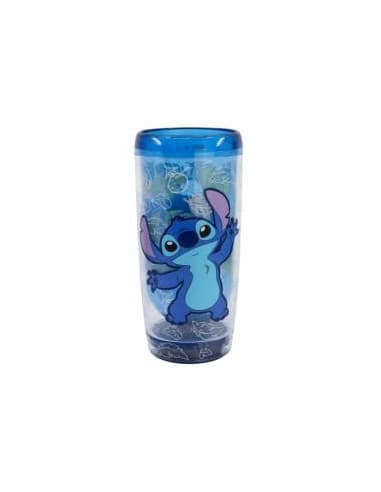 Stor vaso PS doble pared antivuelco 625 ML stitch