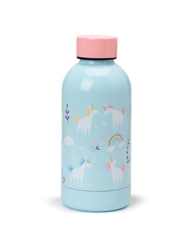 Botella térmica DE acero inoxidable unicornio mági