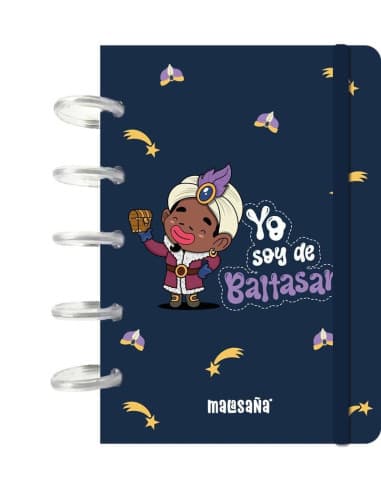 Cuaderno A6 - dark blue - YO SOY DE baltasar
