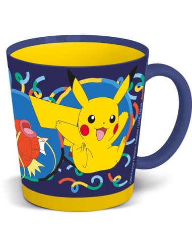 Stor taza antivuelco PP 410 ML pokemon doodle grip