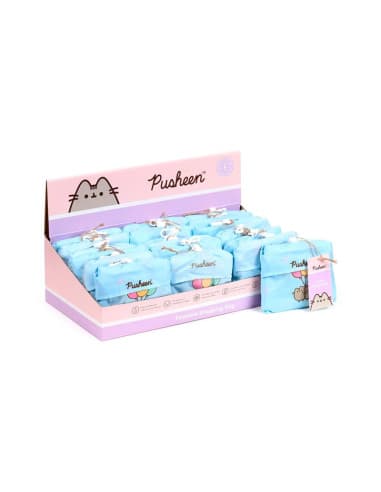 Bolsa plegable DE rpet gato pusheen CON globos