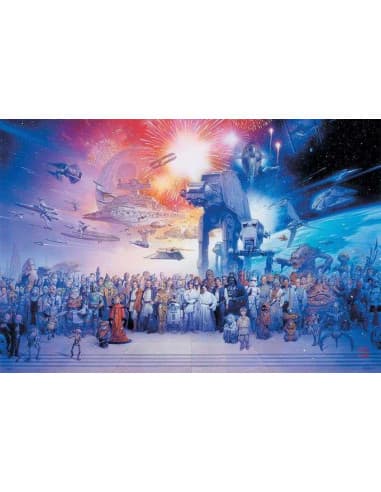 Poster star wars legacy characters