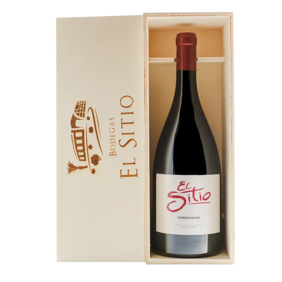 Wooden Case Magnum El Sitio Vijariego Negro
