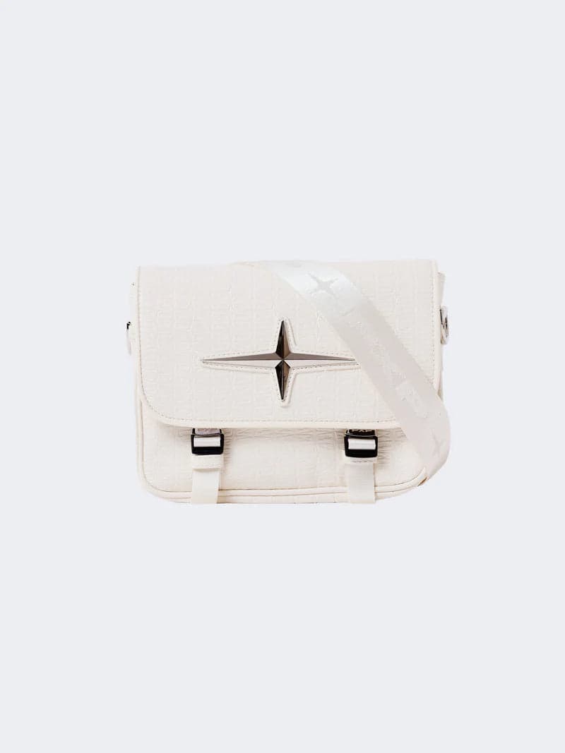 Bolso Crossbody Pxp Monograma Marfil
