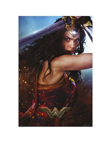 Poster wonder woman sword-dcorg