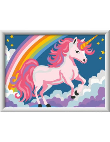 Puzzle pink unicorn