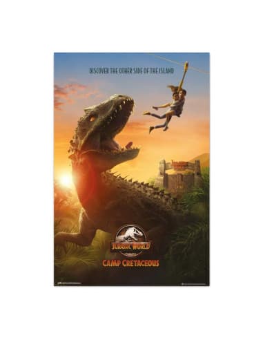 Poster jurassic world camp cretaceous