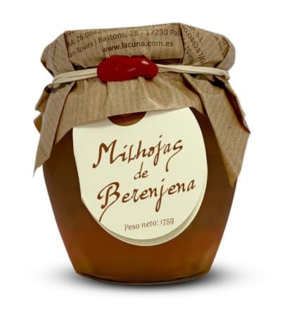 Milhojas de Berenjena 185 gramos Conservas La Cuna