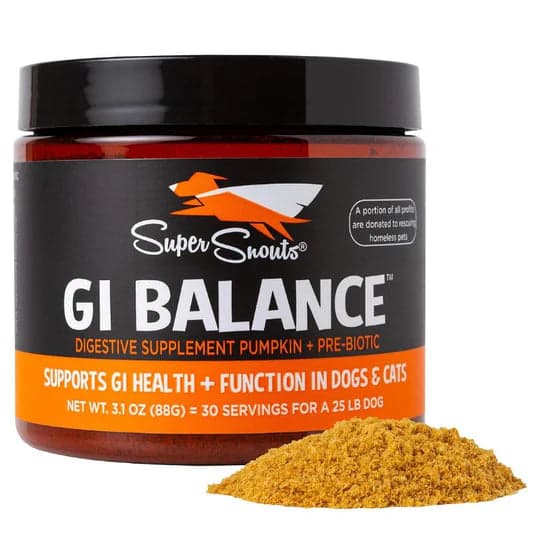 Super Snouts GI Balance 88 gr. Regulador Gastrointestinal 100% Natural. Prebiótico. Ayuda a microbiota.