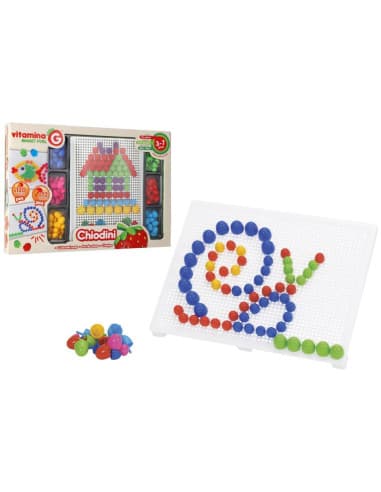 Mosaic sticking 72PCS pegs AND