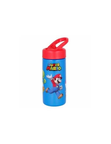 Stor botella PP playground 410 ML super mario