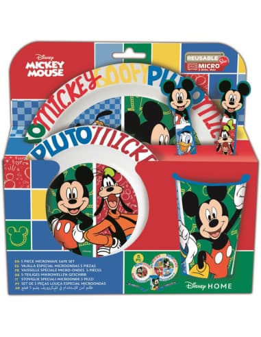 Stor SET micro kids 5 PCS (plato cuenco vaso 260 M