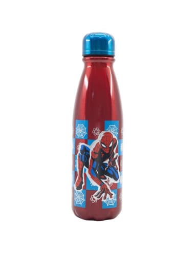 Stor botella aluminio infantil 600 ML spiderman AR