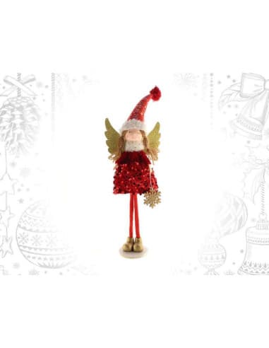 Figura angel rojo EN PIE
