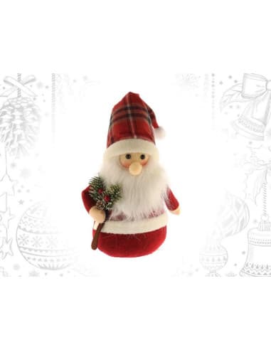 Papa noel vichy rojo