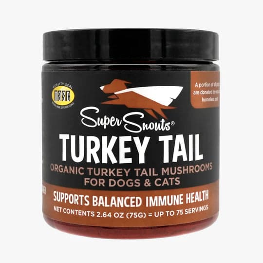 Super Snouts Turkey Tail. Regula y Refuerza el Sistema Inmune.
